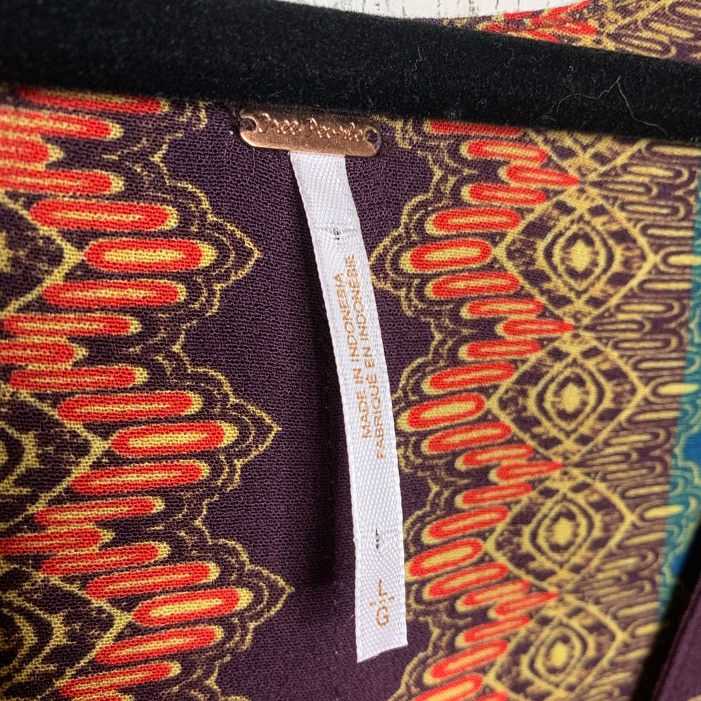 Free People Catch me if you can top purple large - Picture 8 of 8